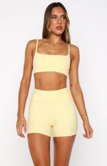 Keep Up High Waisted Shorts 4 Honey