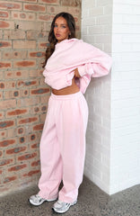 Know What You Want Barrel Leg Sweatpants Posy