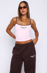 Verano Sixteen Giulia Singlet Top Pink